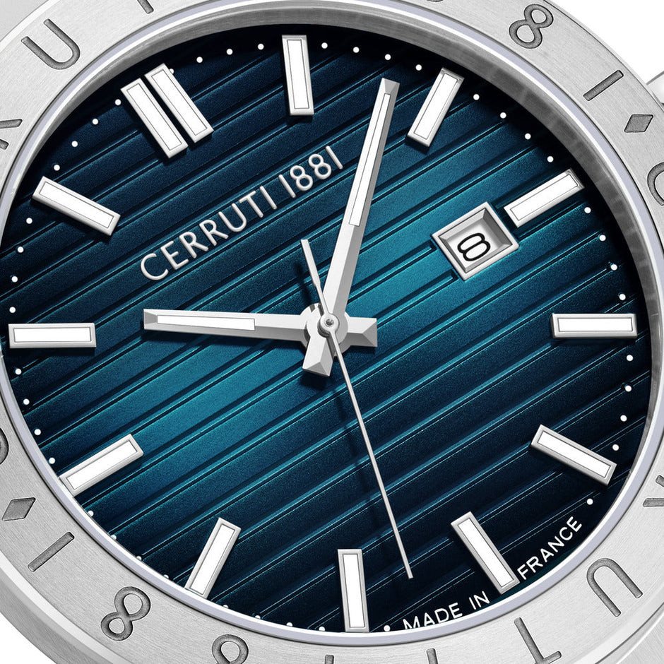 Men Filiano Navy 42mm Watch