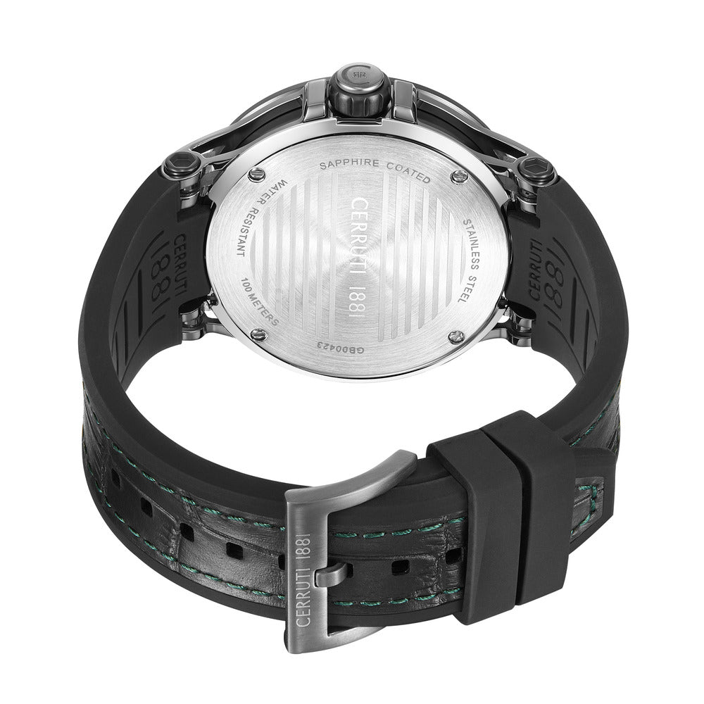Men Velletri Green Smoke 45mm Watch