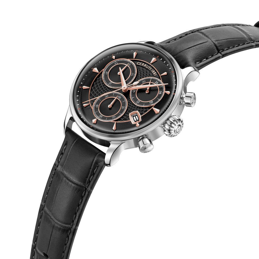 Men Dervio Black 40X44.75mm Watch