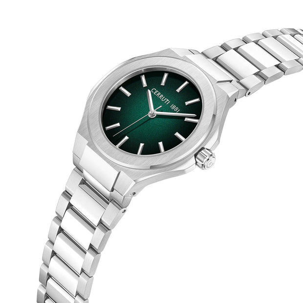 Men Lucardo Green Gradient 56mm Watch