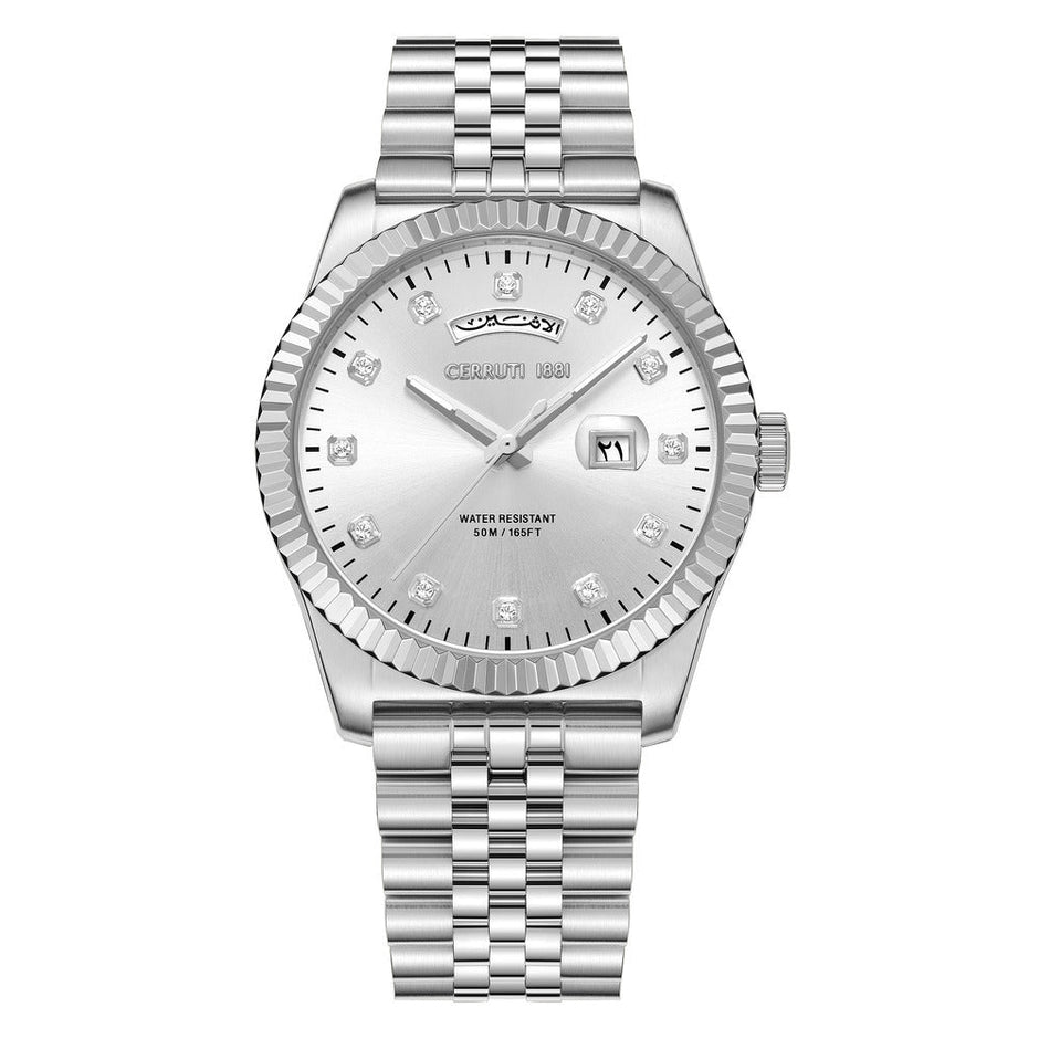 Men Chienti Silver Watch