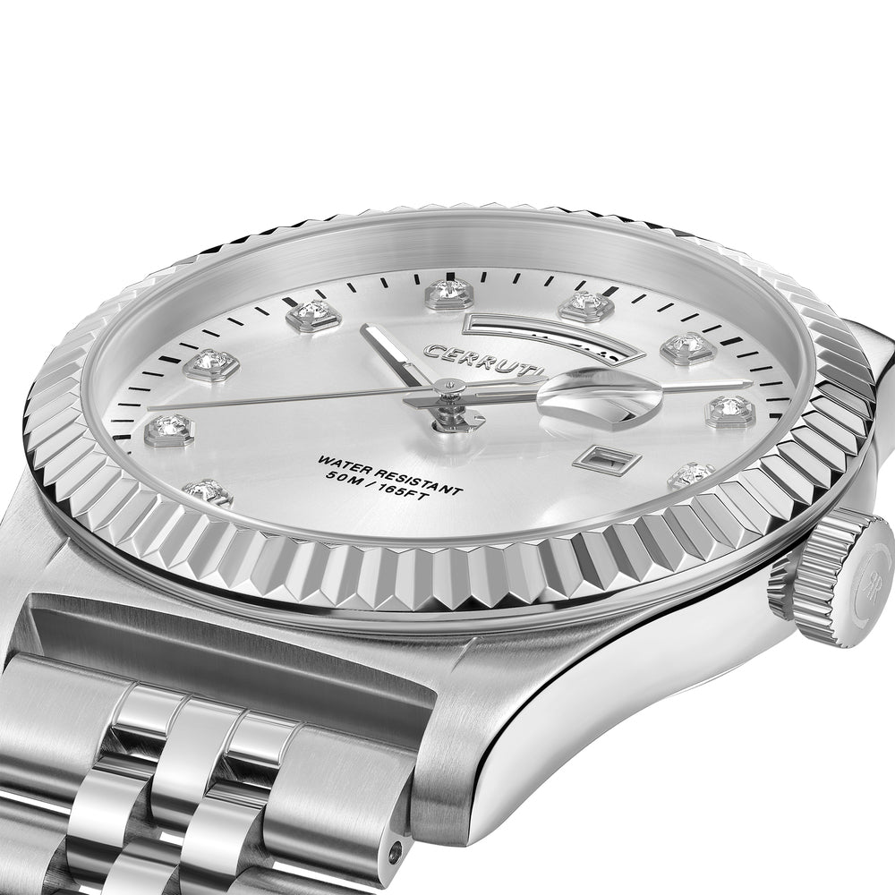 Men Chienti Silver Watch