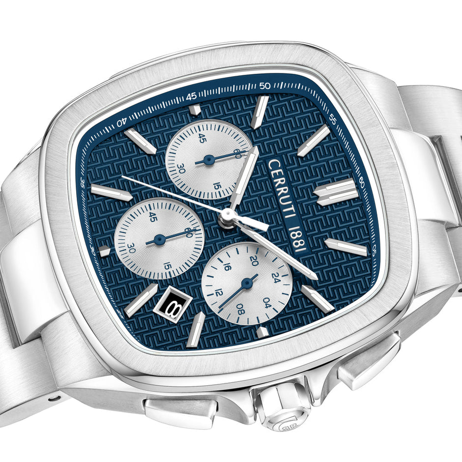 Men Casale Silver 42X44 Watch