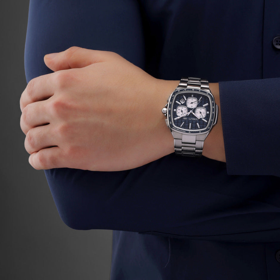 Men Casale Silver Watch