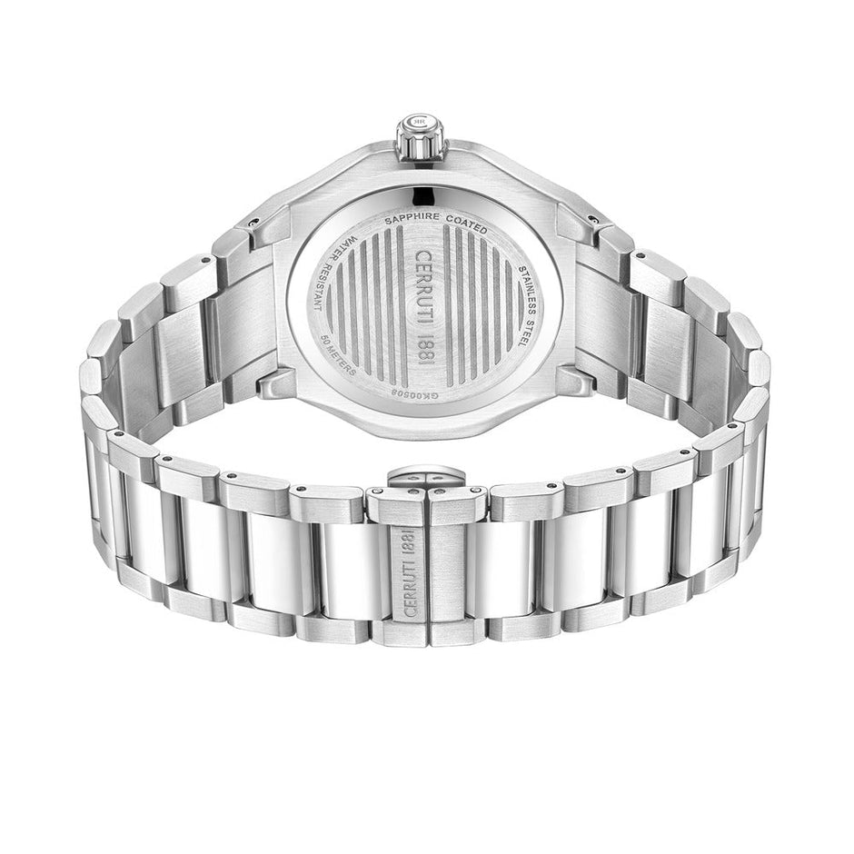 Men Lucardo 52mm Silver Watch