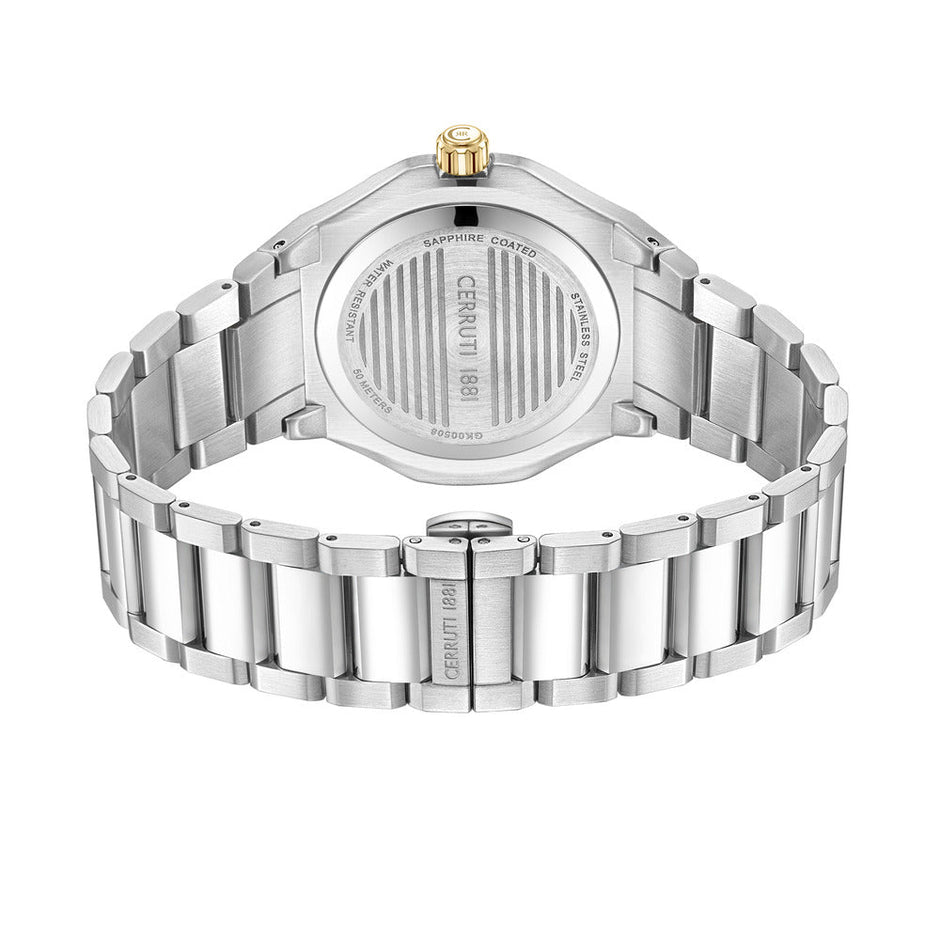 Men Lucardo 52mm Silver Watch