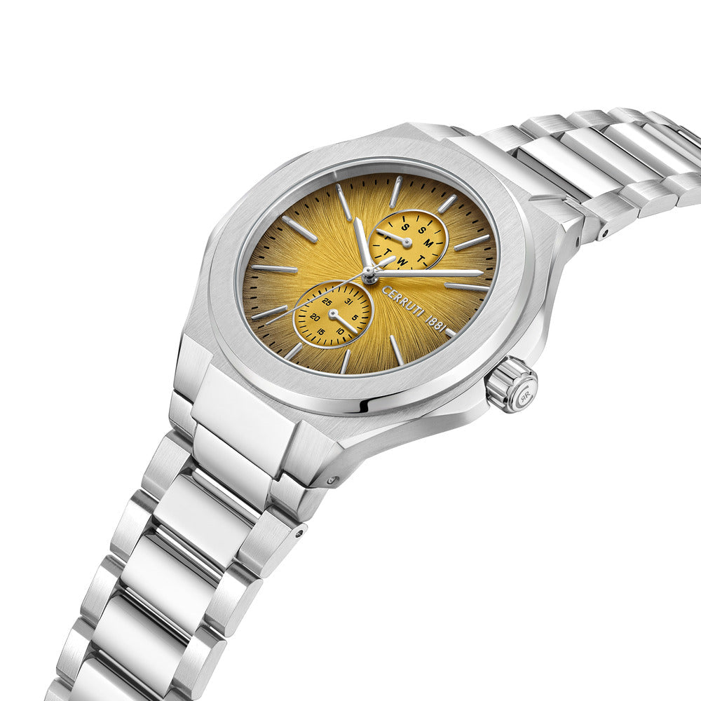 Men Lucardo 52mm Two Toned Watch
