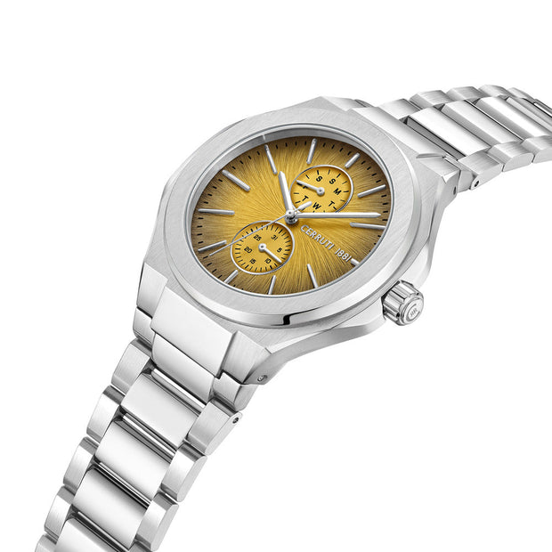 Men Lucardo 52mm Two Toned Watch