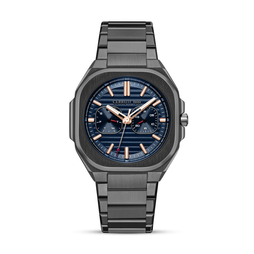 Men Leadri Blue 39X51mm Watch