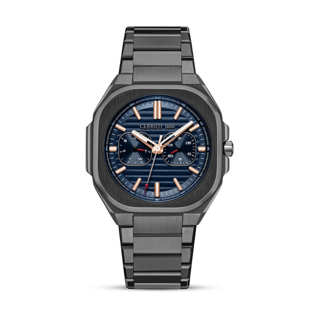Men Leadri Blue 39X51mm Watch