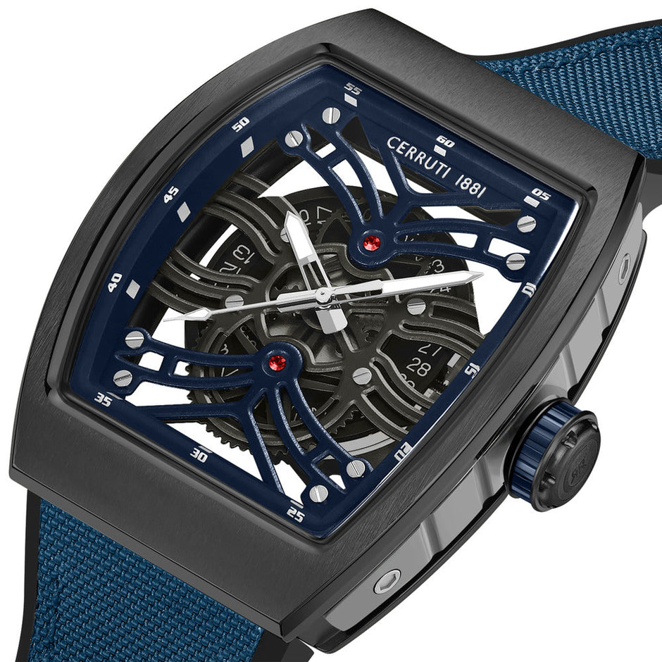 Men Calliano Black/Navy Watch