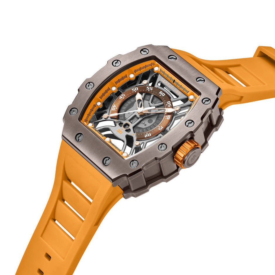 Men Gubbio Black Watch