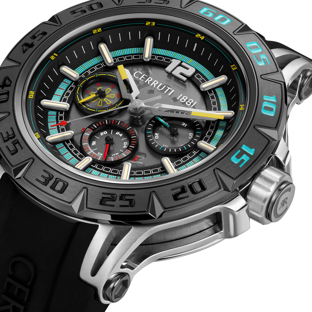 Men Velletri Grey Watch