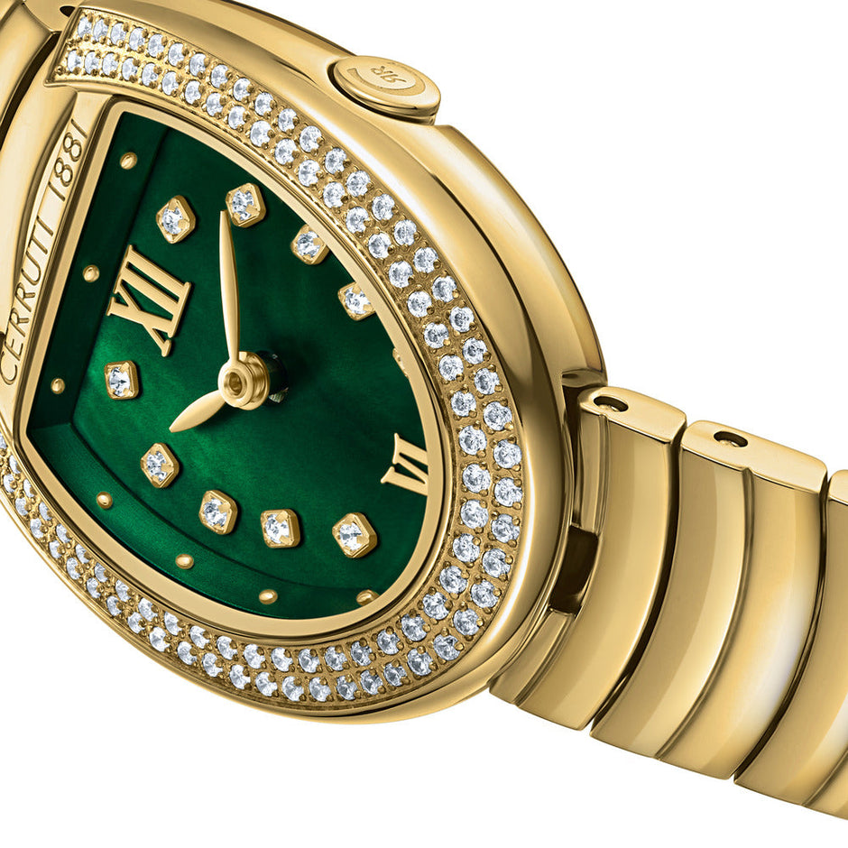 Women Lerici Green 23X26.5mm Watch