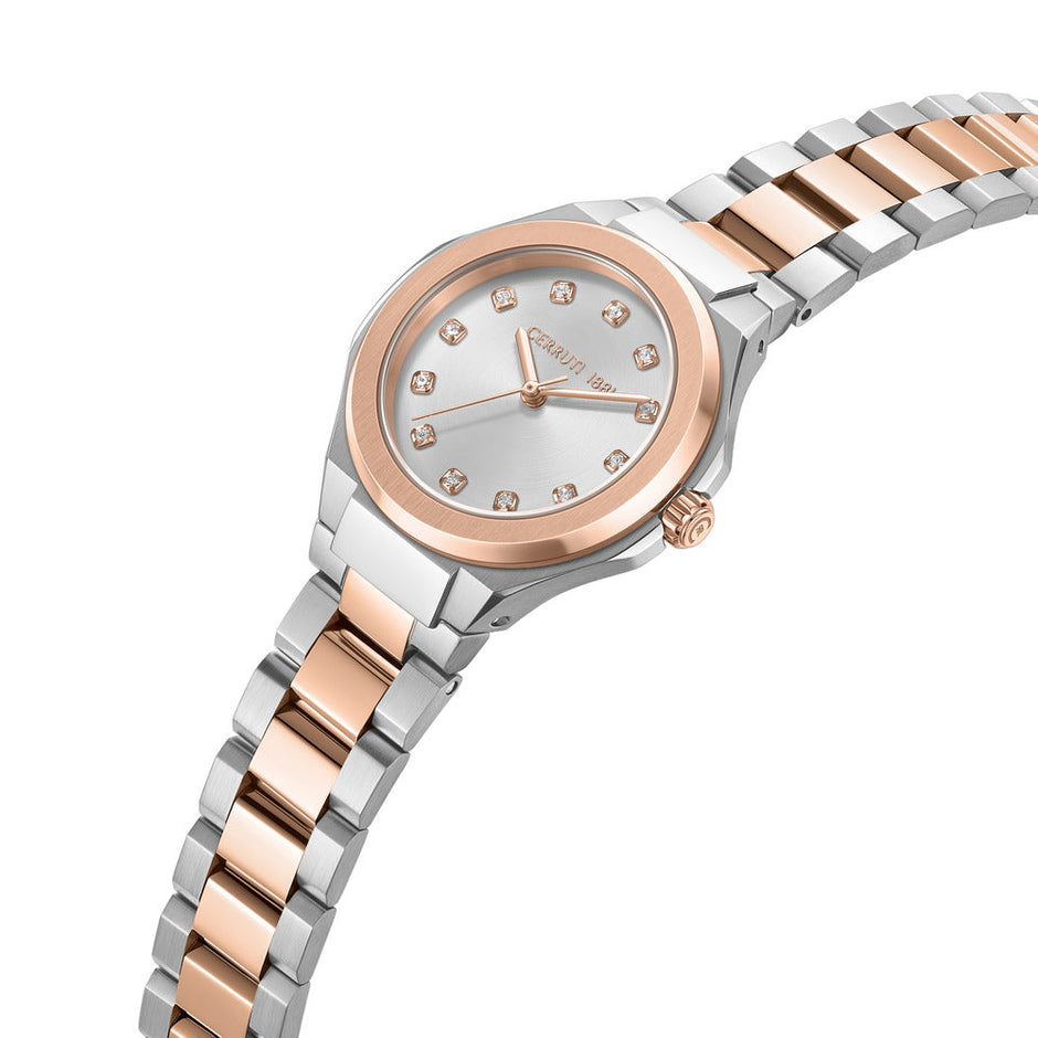 Women Lucardo Two Tone Watch