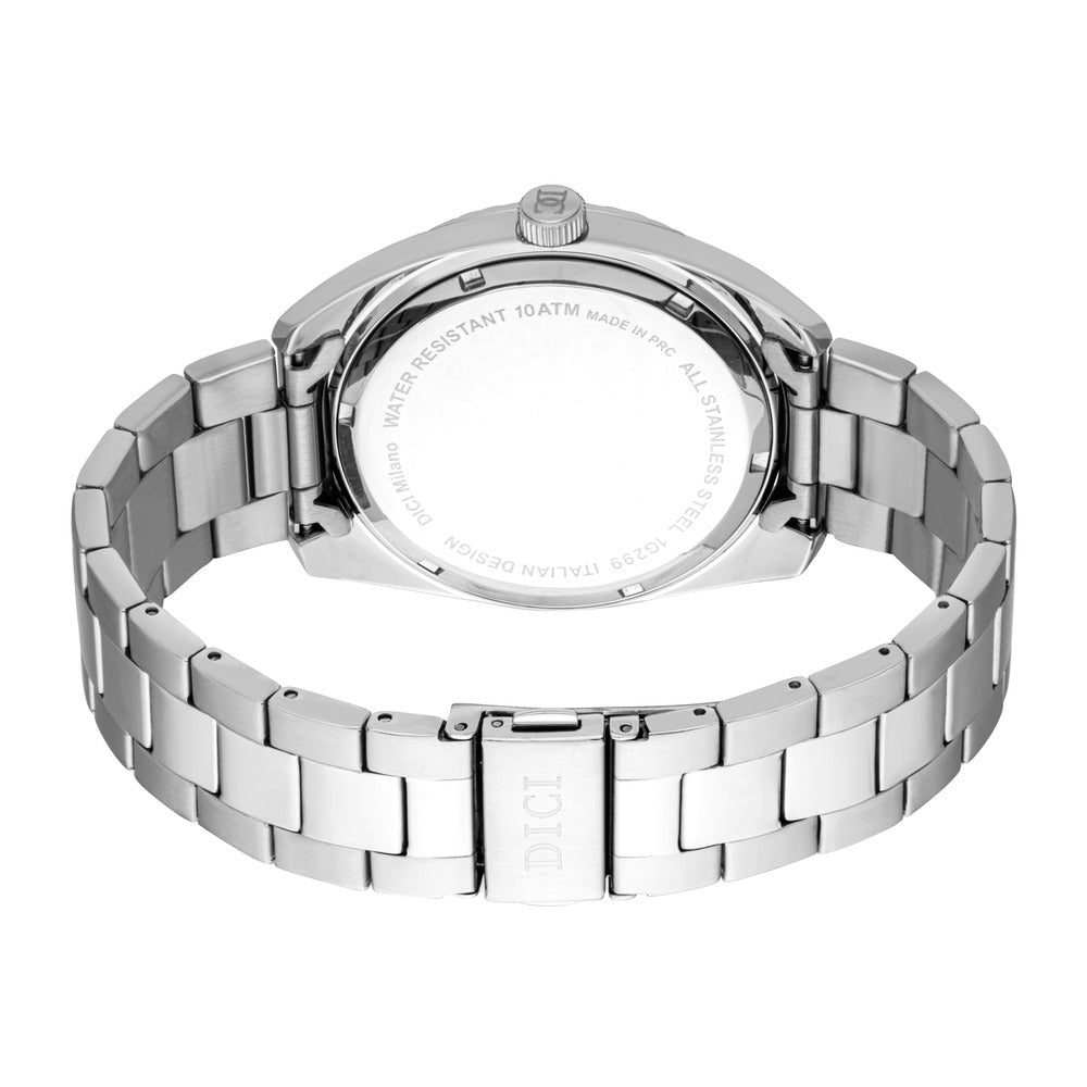 Men Alessio Silver 42mm Watch