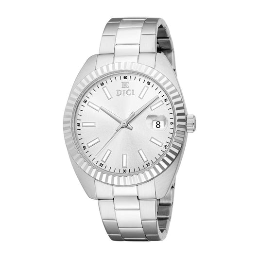 Men Alessio Silver 42mm Watch