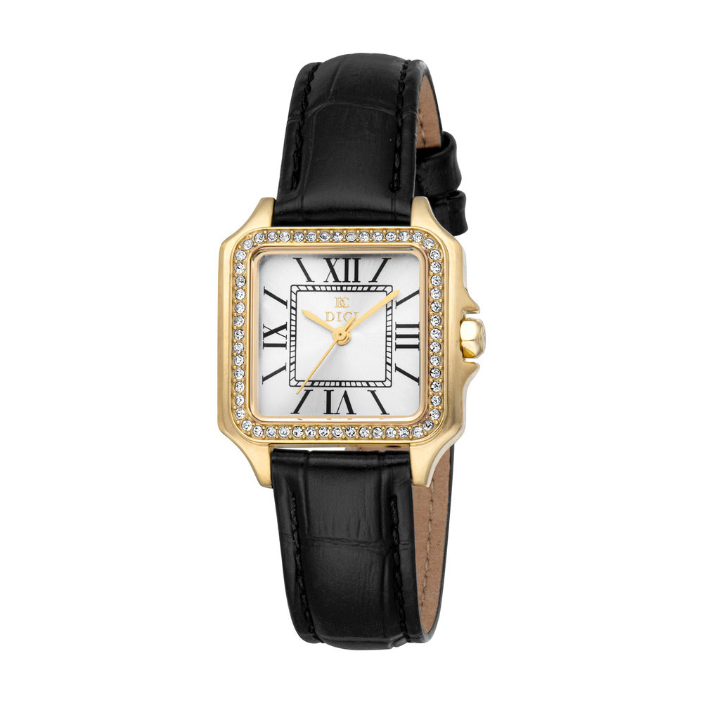 Women Glam Black Watch