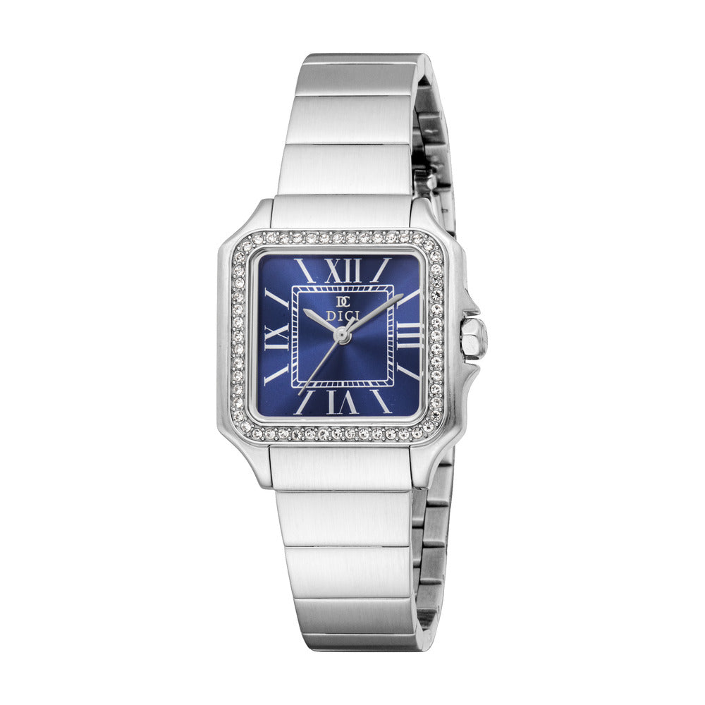 Women Glam Silver Watch