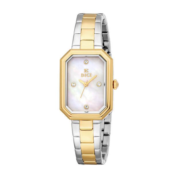 Women Veronica Two Tone  24 X 32mm Watch
