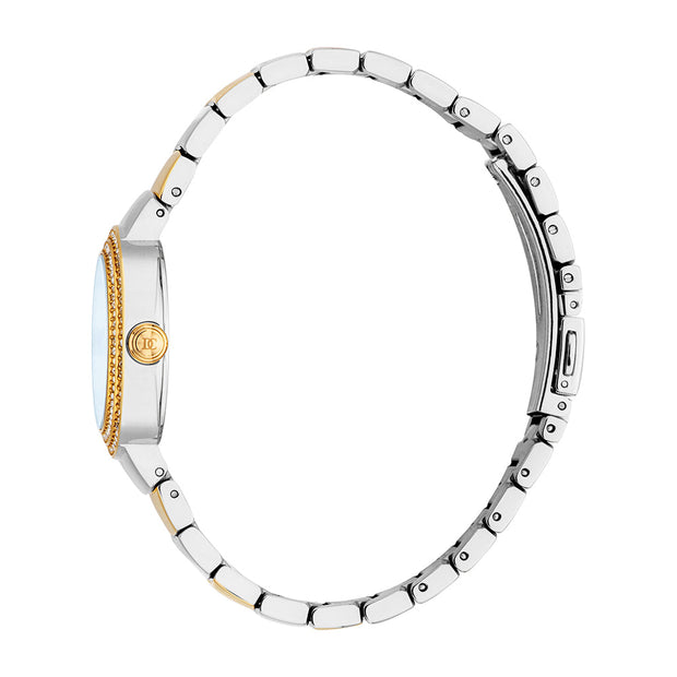 Women Tullia Two Tone Silver & Gold Color 30mm Watch