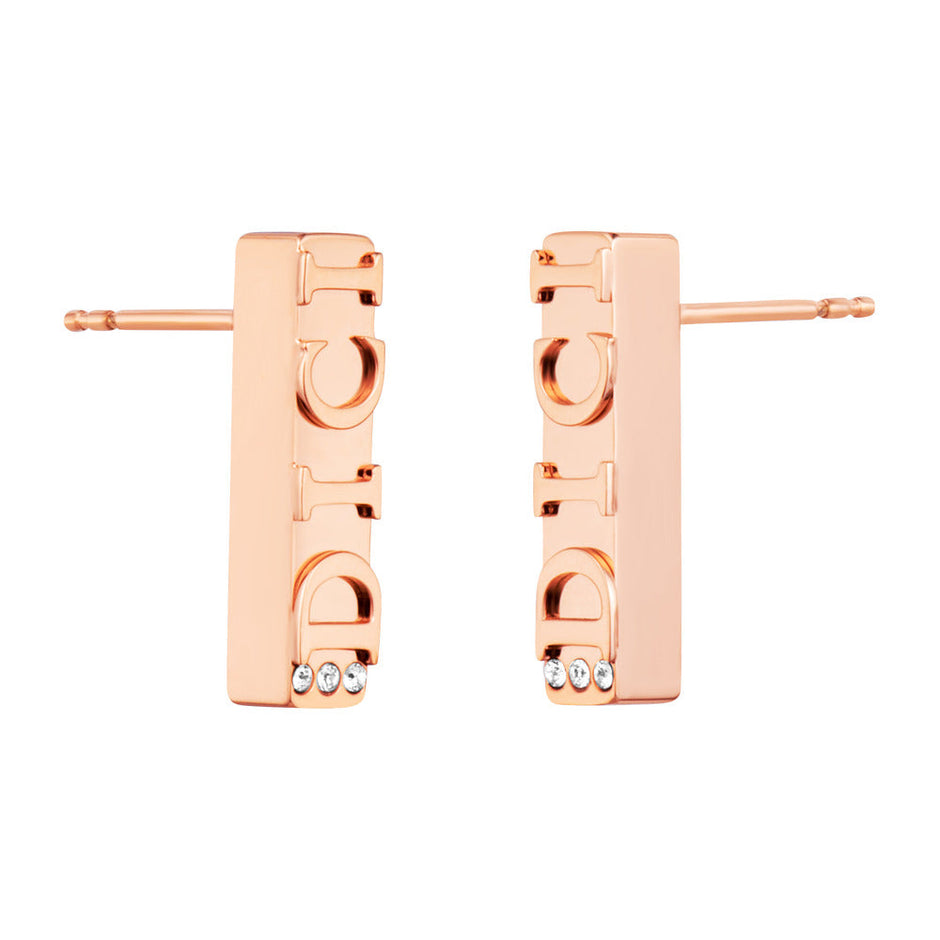 Women Rose Gold Earring