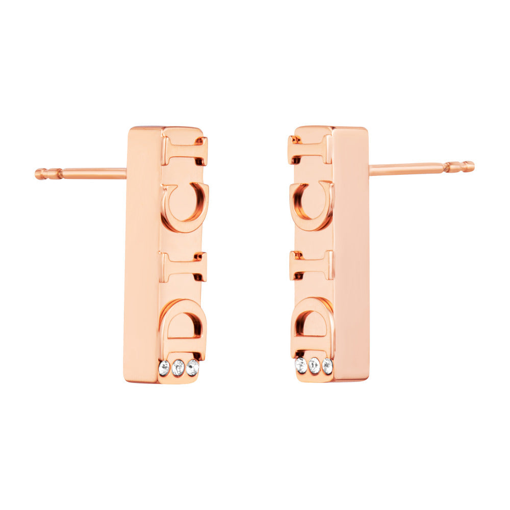 Women Rose Gold Earring