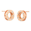 Women Rose Gold Earring
