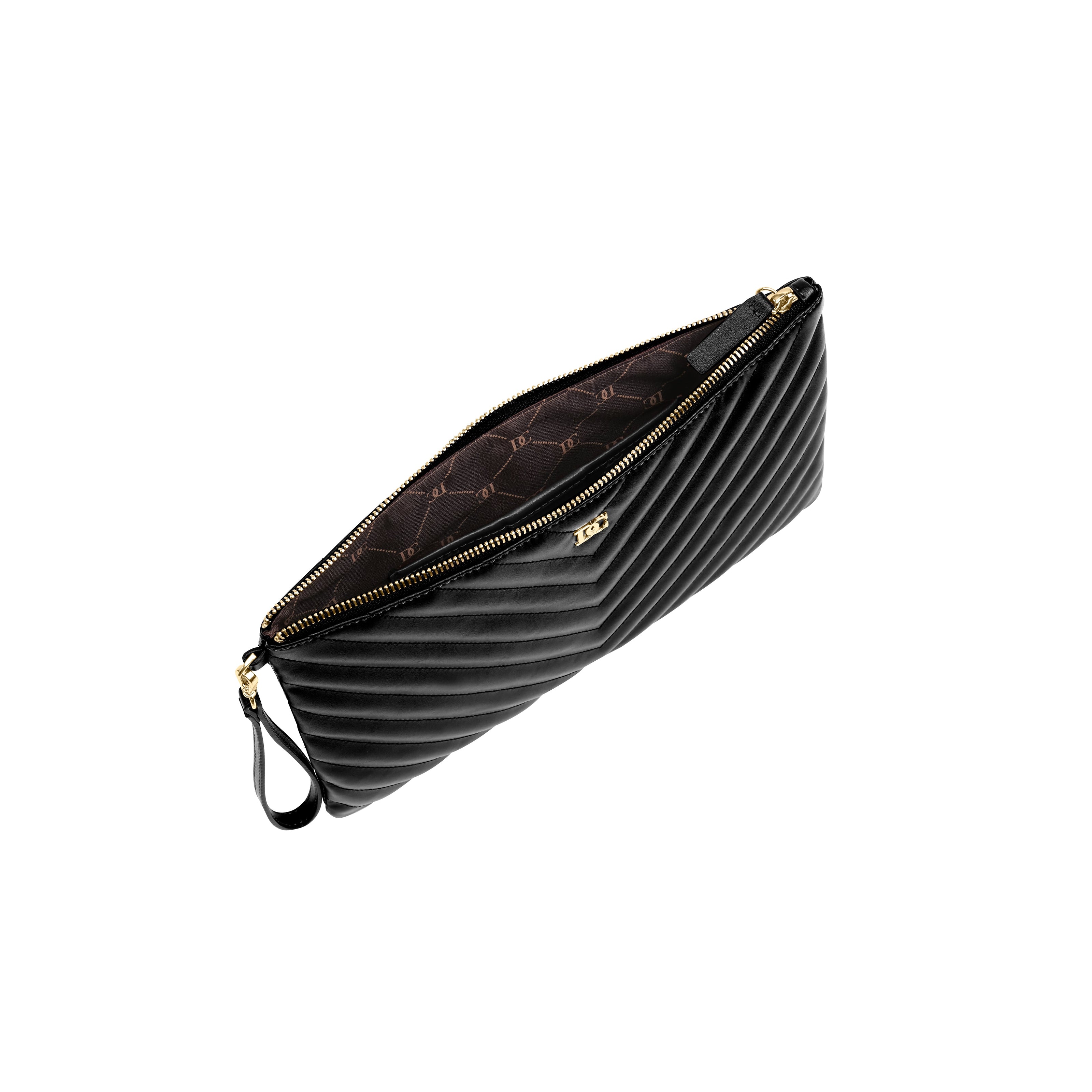 Women Black Tablet Pouch