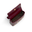 Women Wine Red  Crossbody Bag