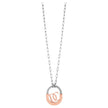 Women Lucchetto Two Tone Necklace