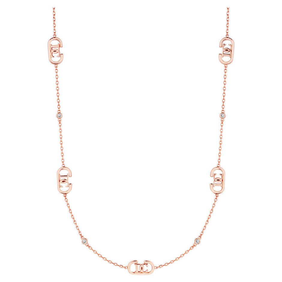 Women Voga Rose Gold Necklace