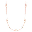 Women Voga Rose Gold Necklace