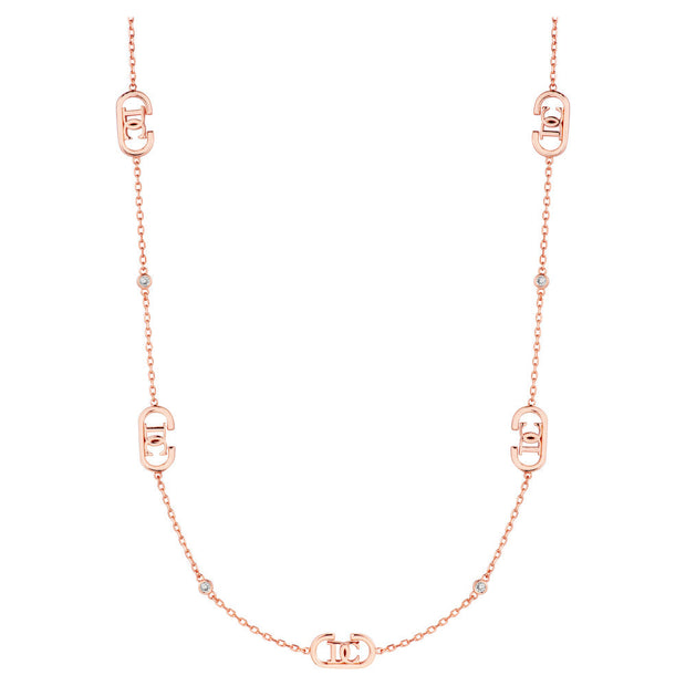 Women Voga Rose Gold Necklace