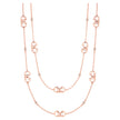Women Voga Rose Gold Necklace