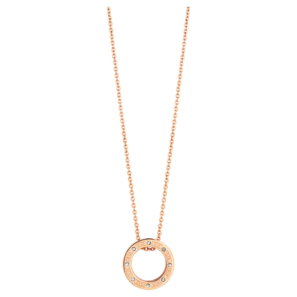 Women Rose Gold Necklace