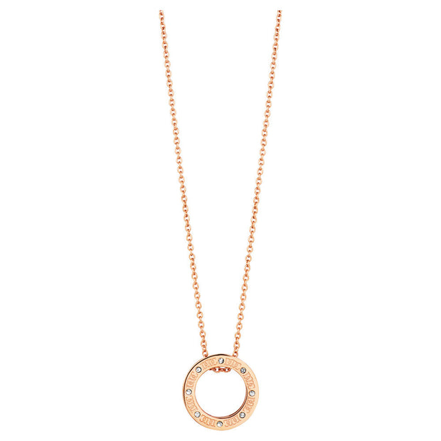 Women Rose Gold Necklace