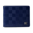 Men Navy Wallet