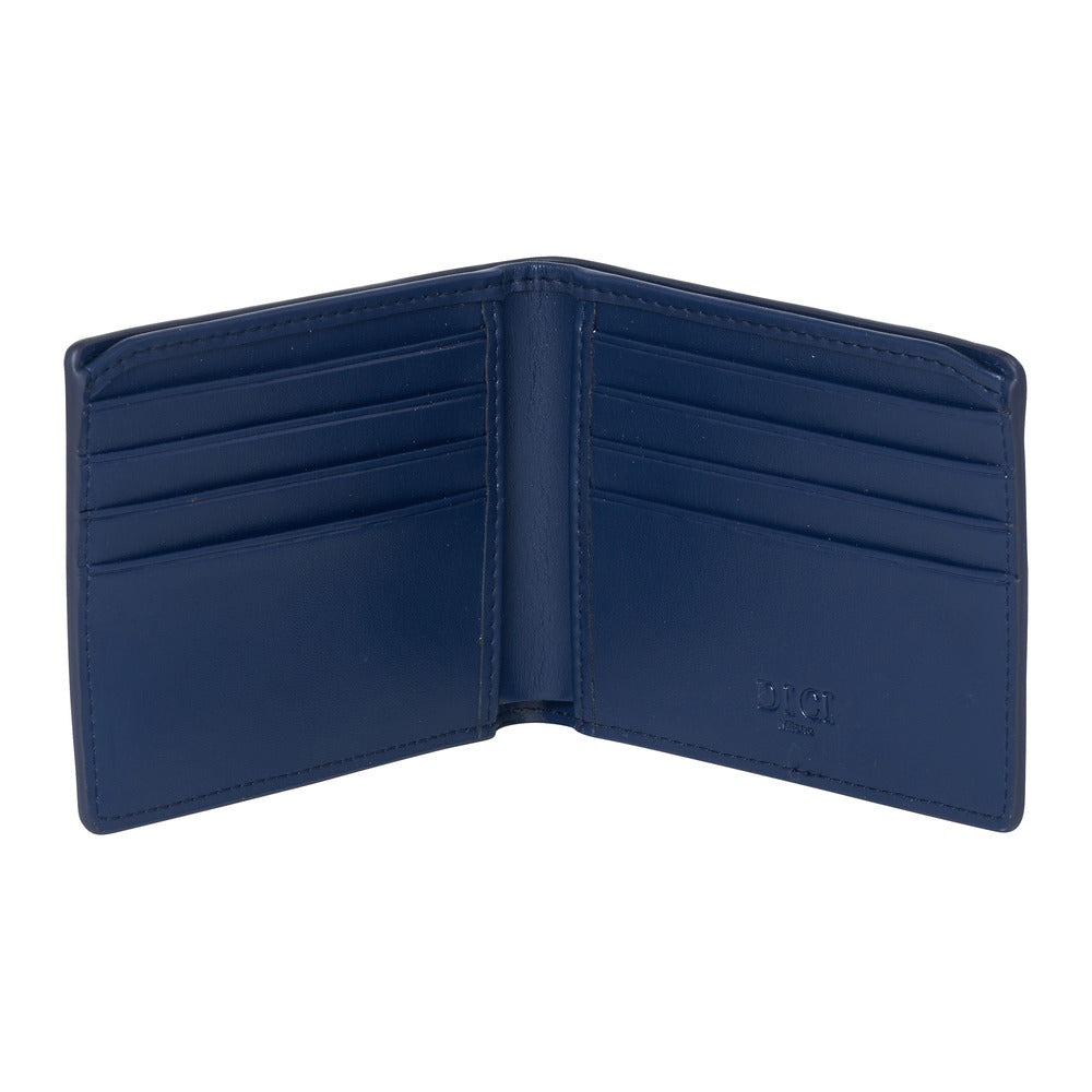 Men Navy Wallet