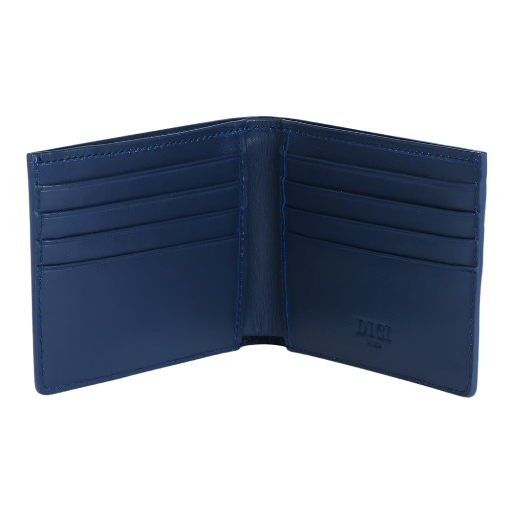 Men Navy Wallet