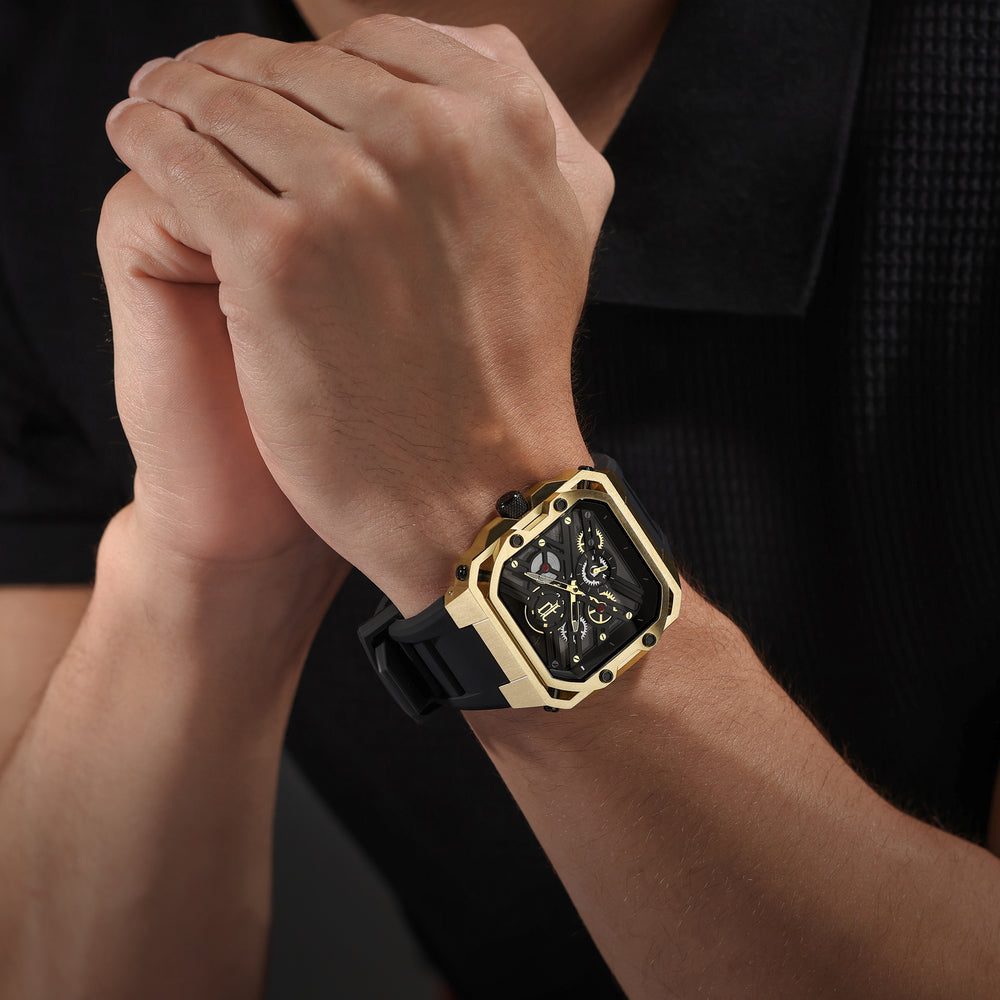 Men Disruptor I Black 45Mm Watch
