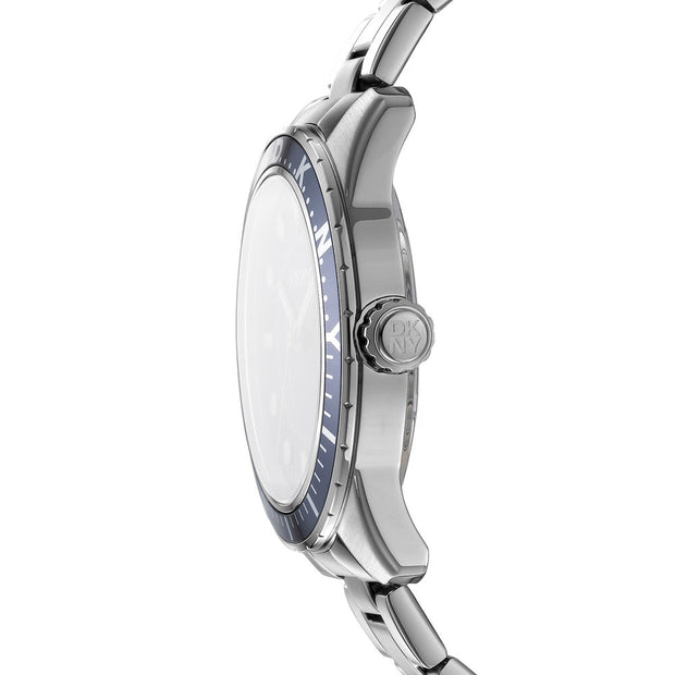Men Crosby Sport Silver Watch