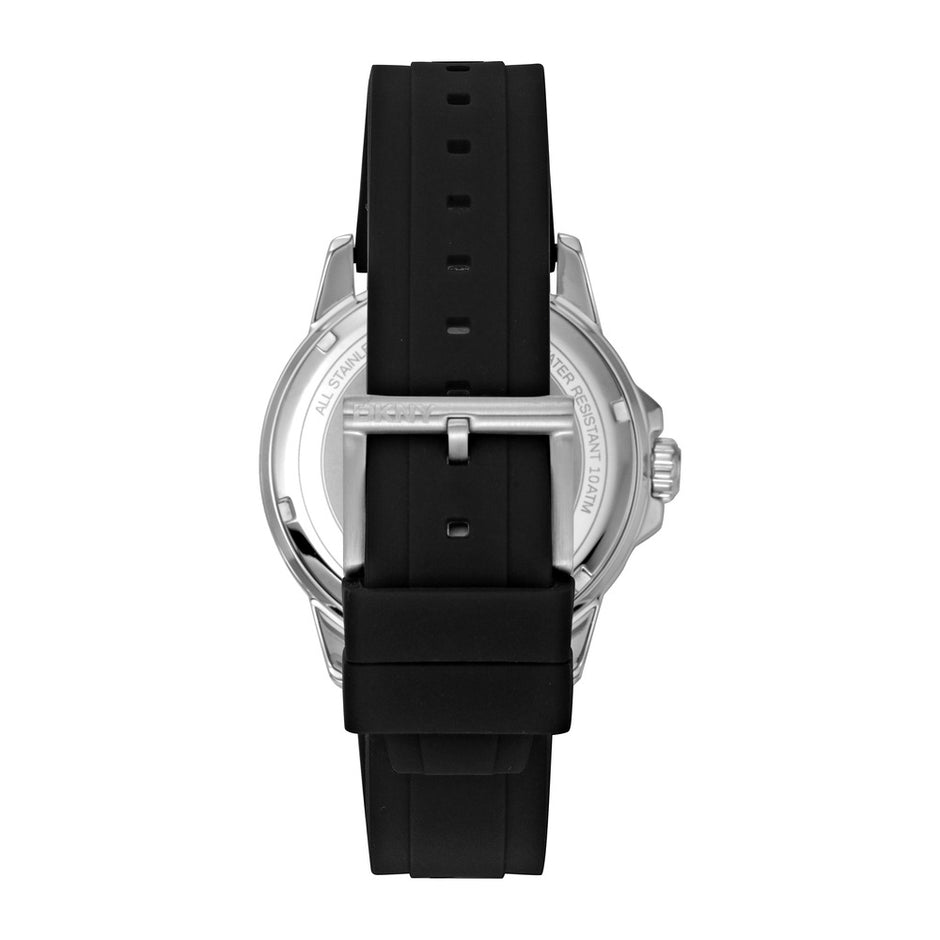 Men Black 43mm Watch