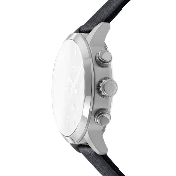 Men Black 41mm Watch