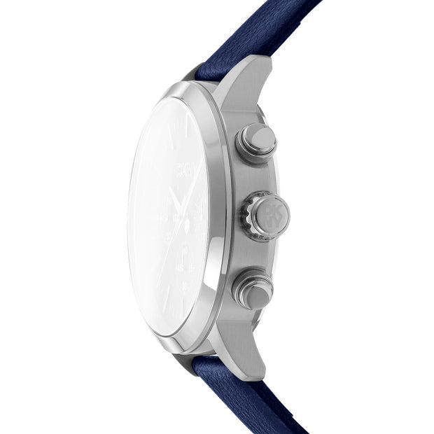 Men Dark Blue 41mm Watch