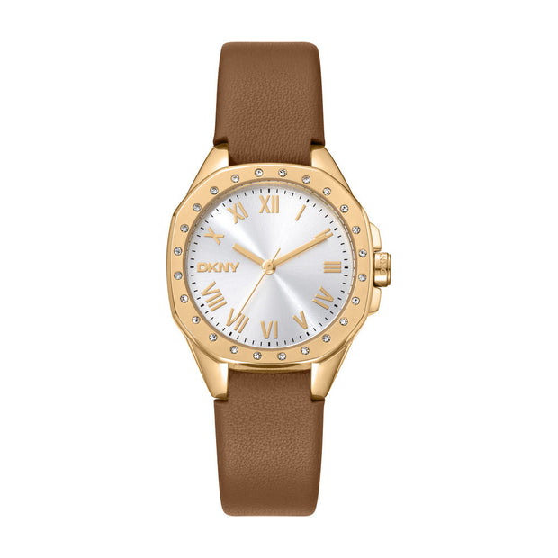 Women Brooklyn Mini Brown Watch