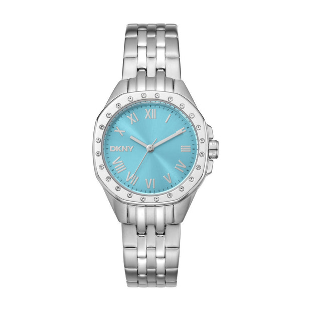 Women Brooklyn Mini Silver Watch