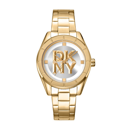 Women Chambers Midi Gold Watch