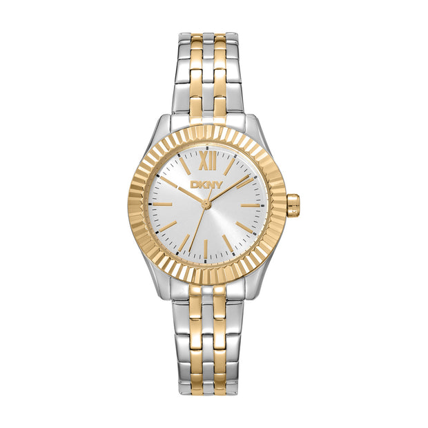 Women Two Tone 30mm Watch