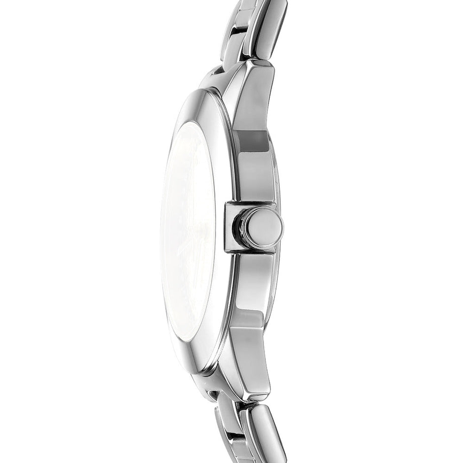Women Park Ave Logo Silver Watch